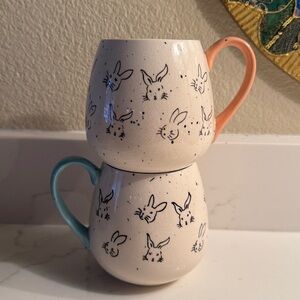 Meritage Bunny Mugs Set of 2